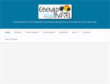 Tablet Screenshot of emtravel.com